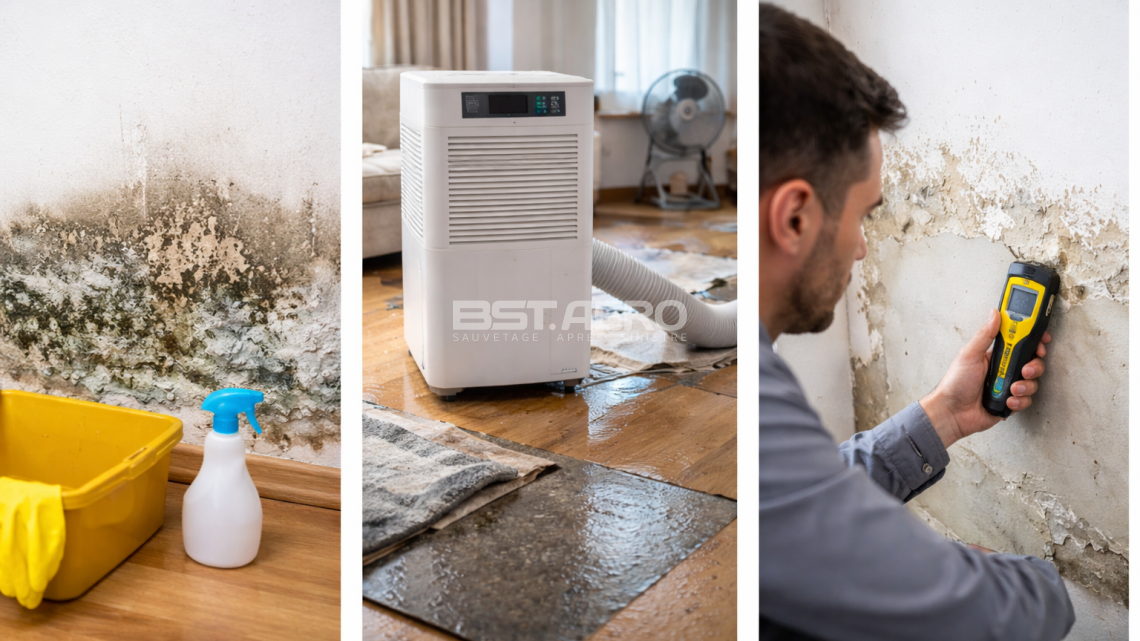 odeurs persisitantes apr&egrave;s inondation