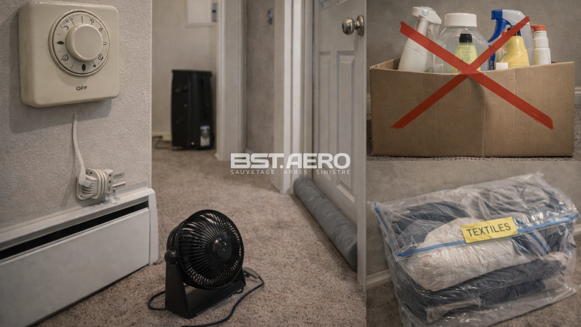 Inondation de fioul : mesures d&rsquo;urgence pour limiter la diffusion des odeurs