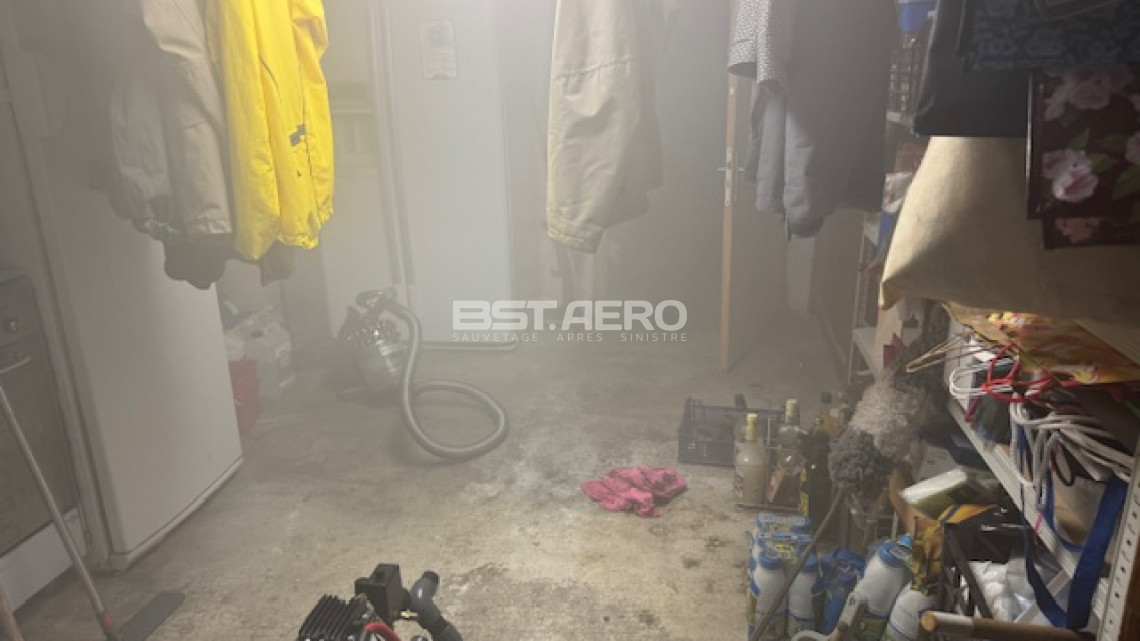 Proc&eacute;d&eacute; BST AERO pour neutraliser les odeurs d&rsquo;hydrocarbures et de fioul apr&egrave;s incident