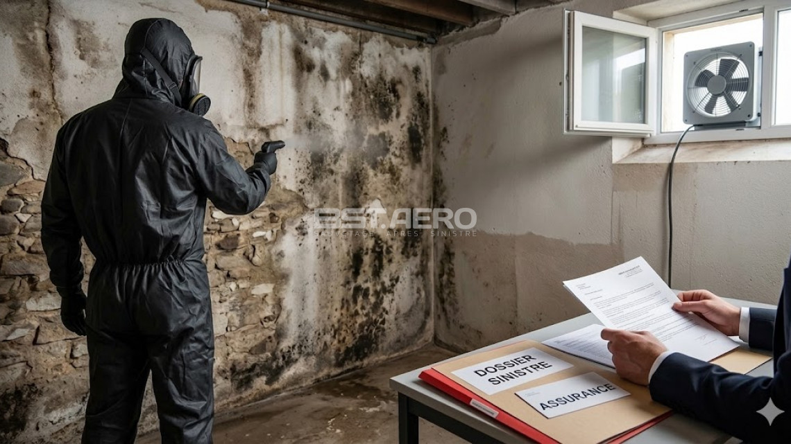 Odeur de moisi apr&egrave;s inondation : l'assurance prend-elle en charge la destruction d'odeurs